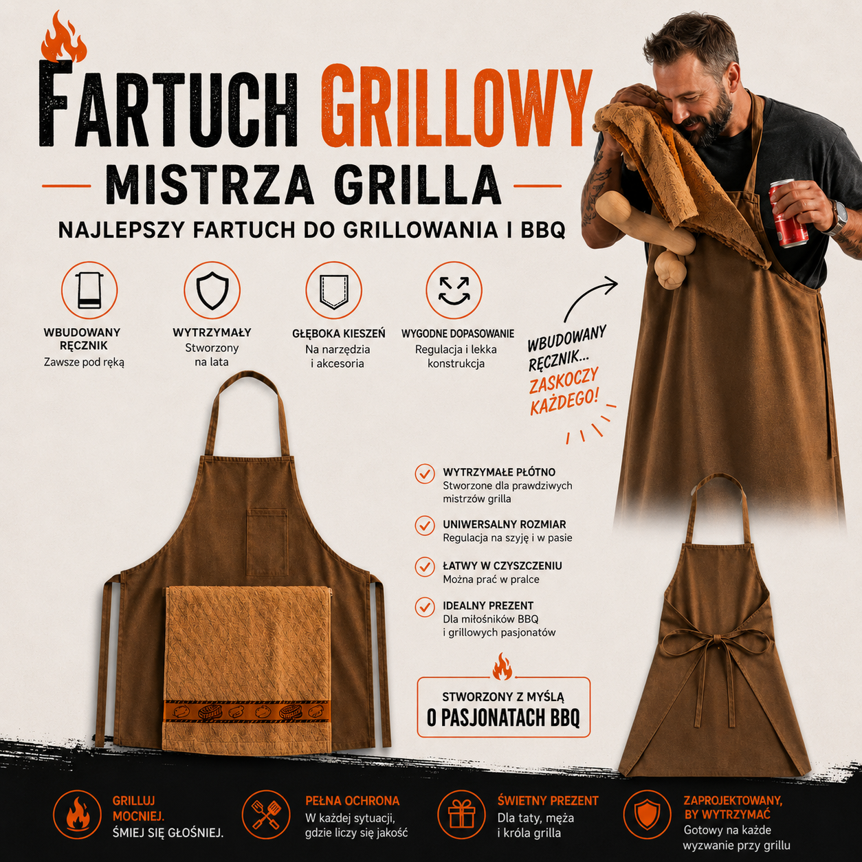 Fartuch Szefa - Idealne na prezent